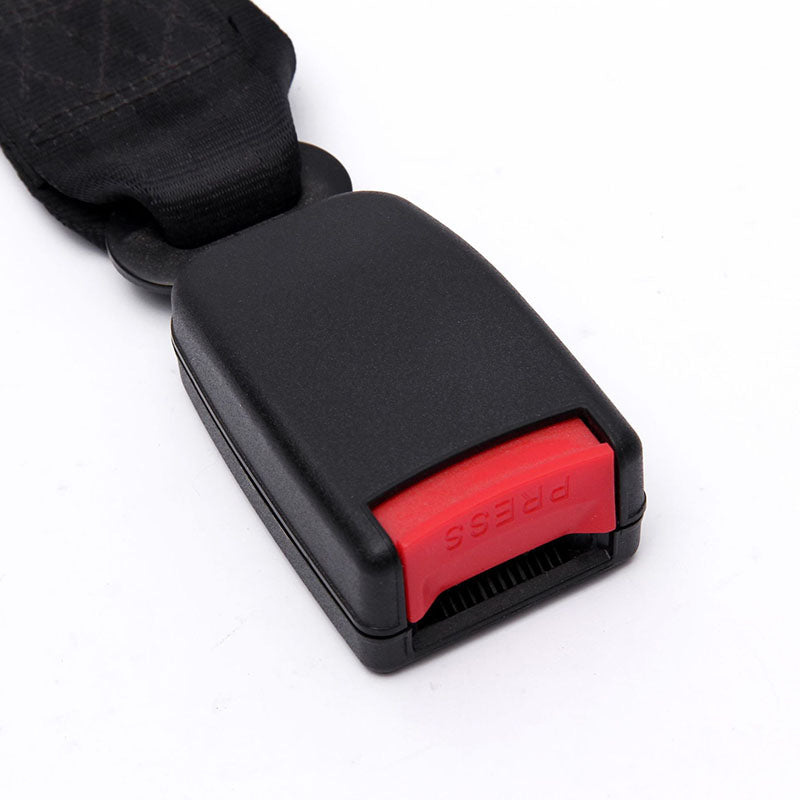 Cinturón de seguridad para carro 23CM Extensión de cinturón de seguridad Cuelgue de hebilla Clip de cinturón Extensor Ajustable Longitud universal para niños