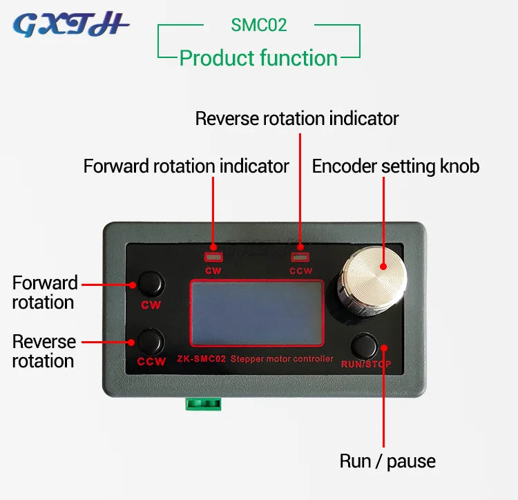 ZK-SMC02 Stepper Motor Controller