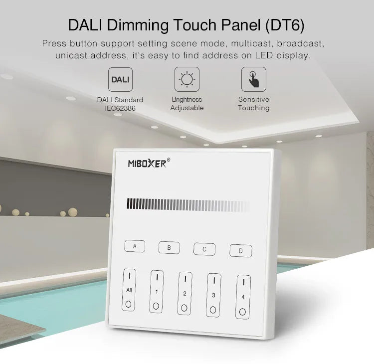 DALI Lighting Controls - Panel and Power Options