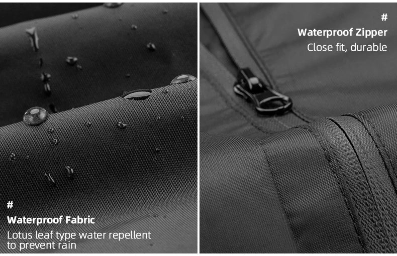 ROCKBROS Cycling Waterproof Jacket Men Breathable Reflective Hooded Raincoat Waterproof Outdoor Sport Windbreaker European Size