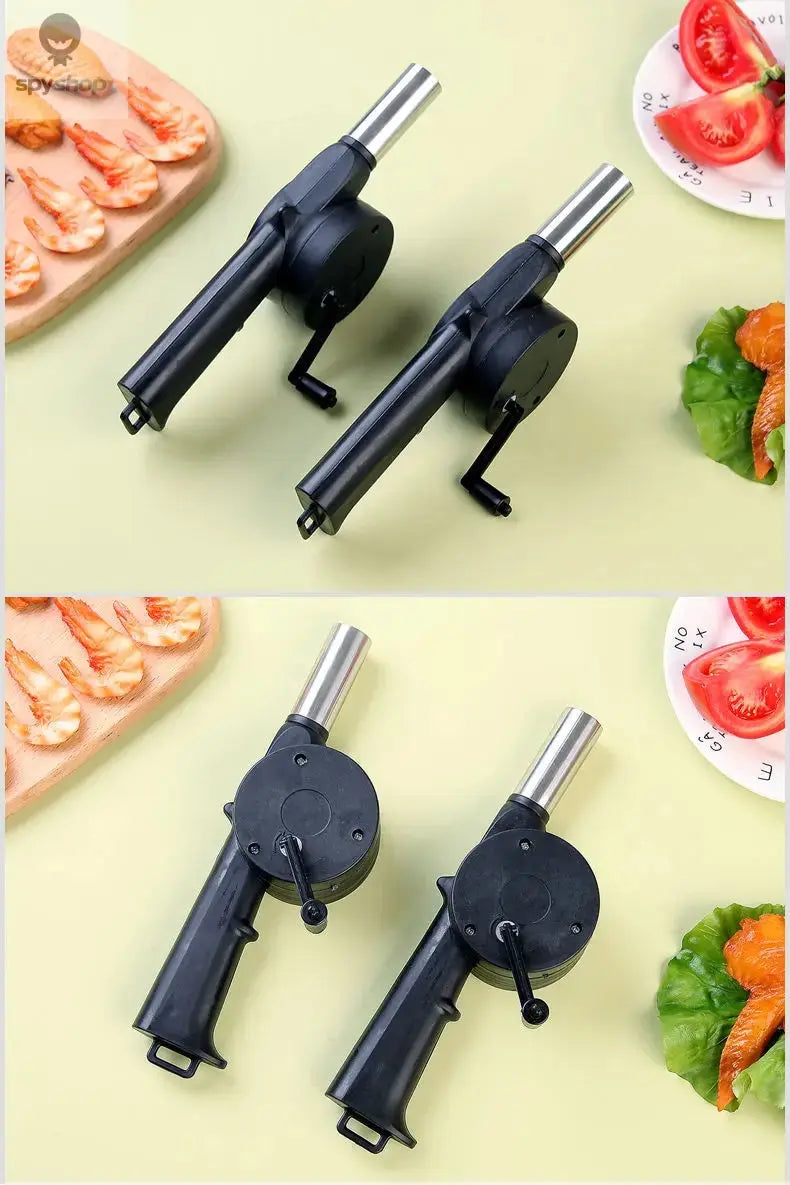 Hand Blower household hand portable barbecue blower small hair dryer outdoor barbecue accessories tools Spy-shop.com