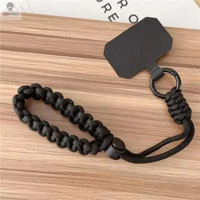 Handwoven adjustable mobile phone universal lanyard wrist strap Outdoor sports convenient safety anti-drop rope Spy-shop.com