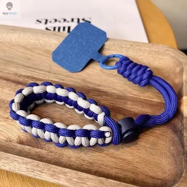 Handwoven adjustable mobile phone universal lanyard wrist strap Outdoor sports convenient safety anti-drop rope Spy-shop.com