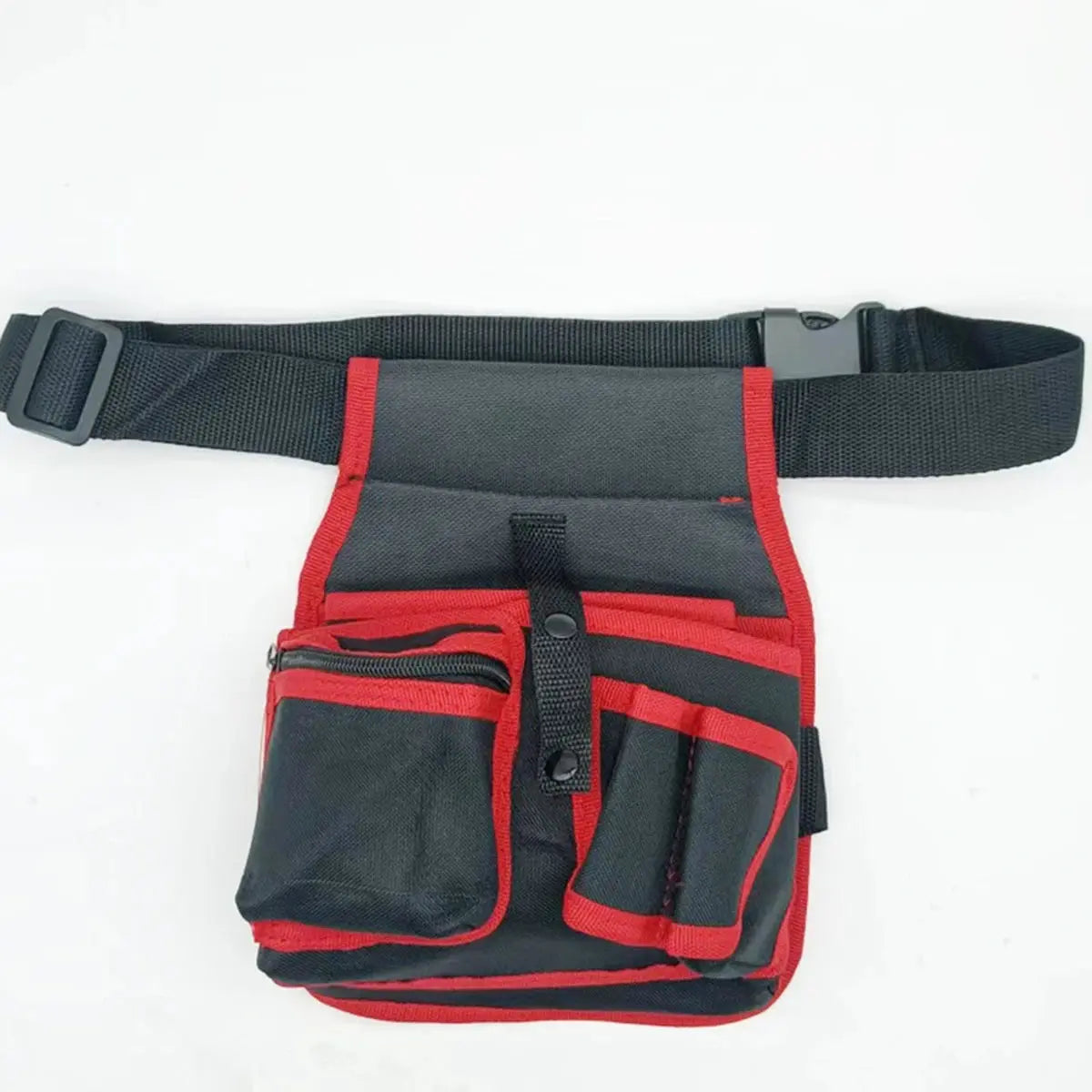 Hardware and electrician's tool bag, multi-purpose waist-hanging bag, maintenance bag, electrician's waist pack. One piece.