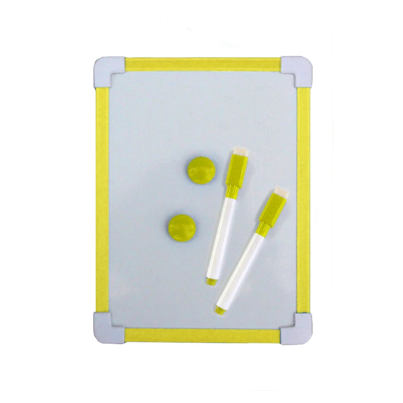 Mini Hanging Dry-Erase Board with Coloured Frame