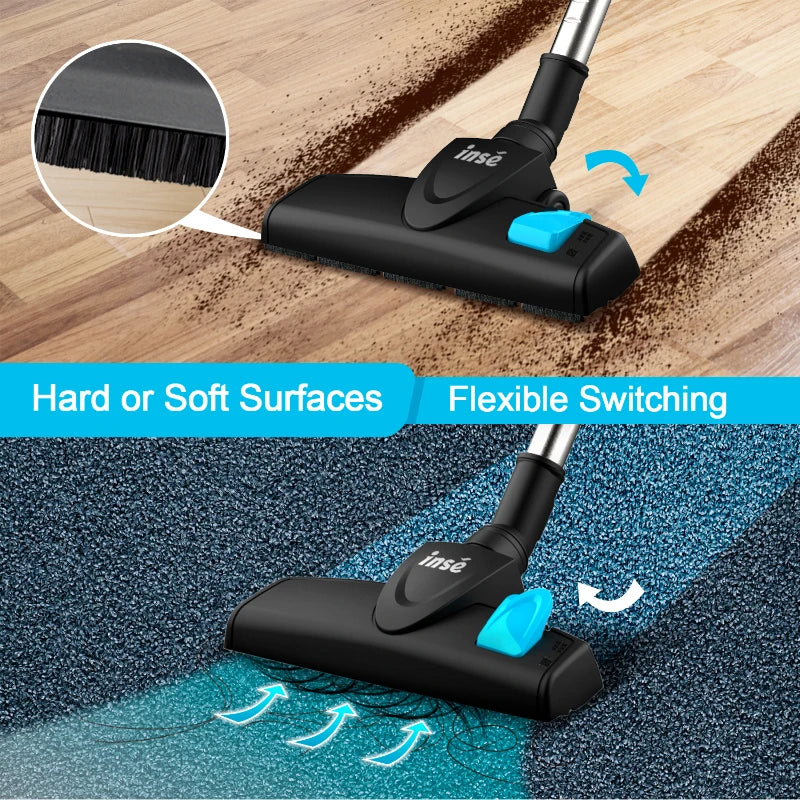 INSE I5 Corded Vacuum Cleaner with Powerful Suction