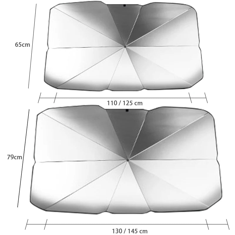 Car Windshield Sun Shade Umbrella UV Protection Heat Insulation