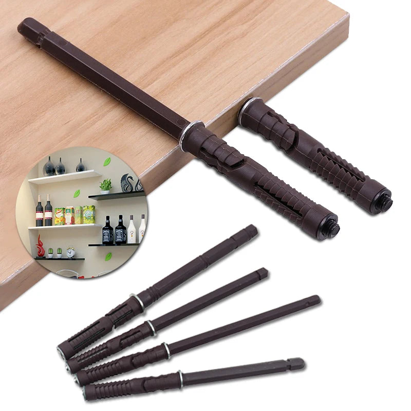 Concealed Floating-Shelf Support Rods, Size/Pack Options