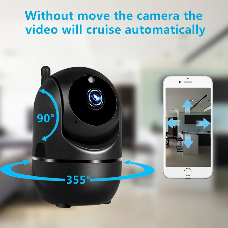 WiFi IP Camera with Auto Tracking and Night Vision