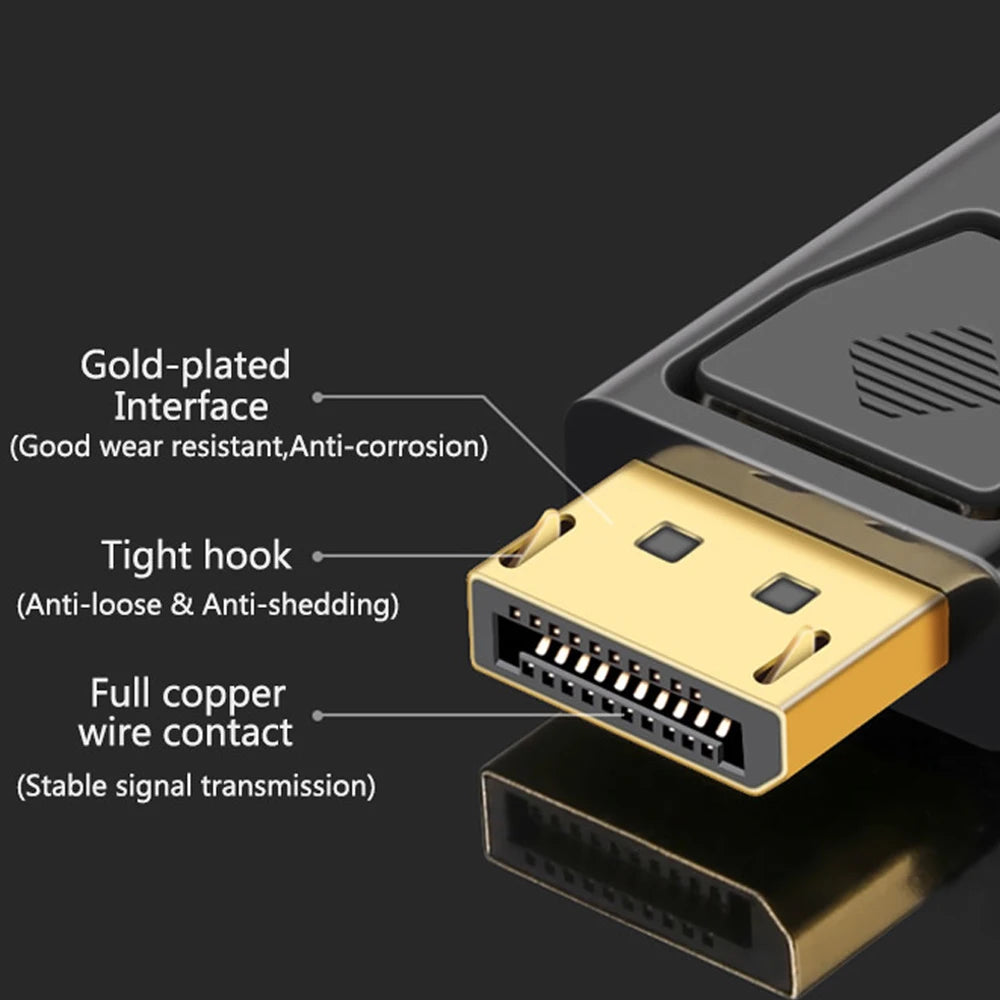 Adaptateur DisplayPort mâle vers HDMI femelle