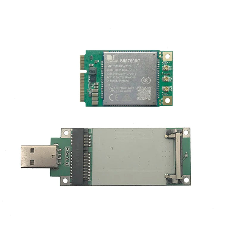 Modulo SIM7600G-H R2 Mini PCIe 4G LTE CAT4 Versione Globale