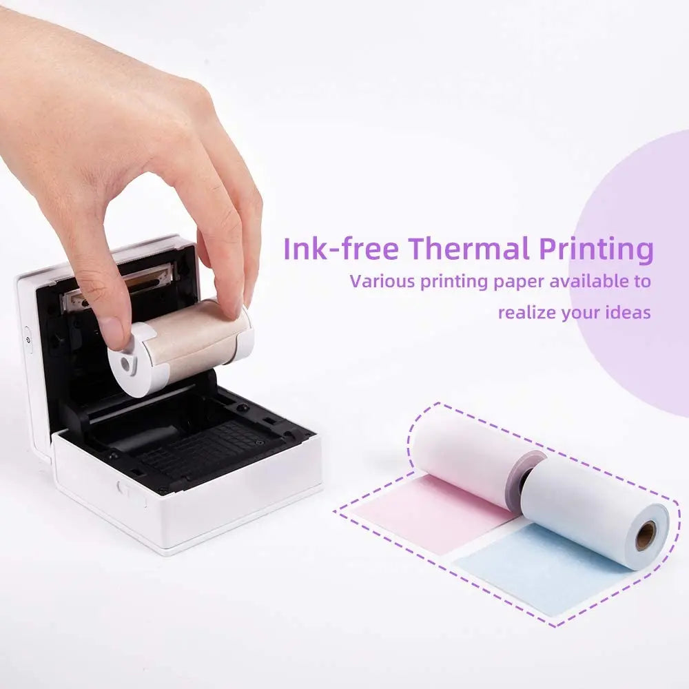 Thermal Printer Paper - Adhesive and Plain Options