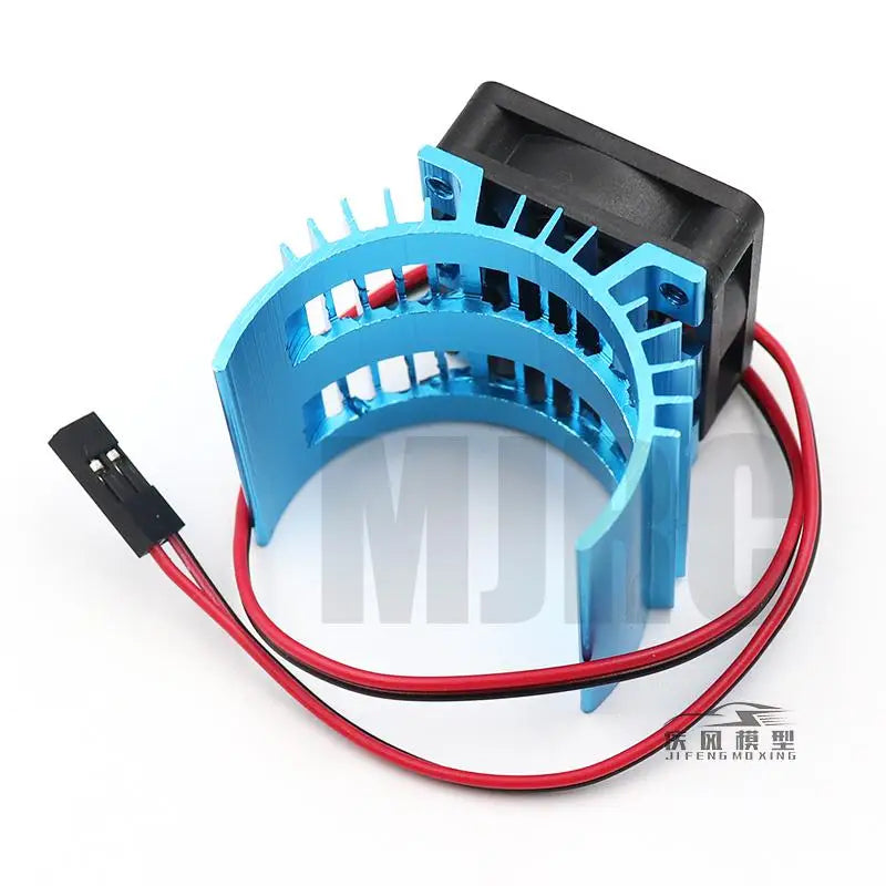 RC Parts Electric Car Brushless Motor Heatsink Cover Cooling Fan For 1:10 HSP Remote Control Cars 540 550 3650 Motor Heat Sink
