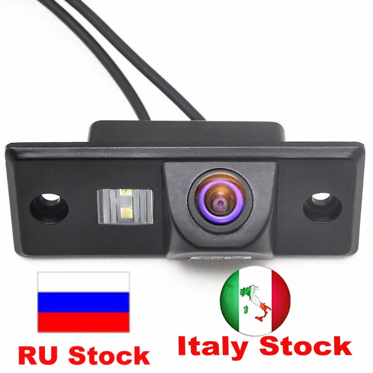 Wired 12 V Rear-View Camera for Compatible Vehicles