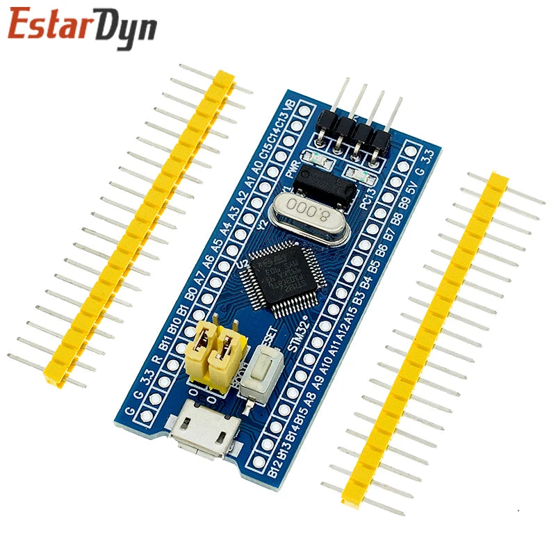 Možnosti vývojovej dosky STM32 a programátora ST-Link V2