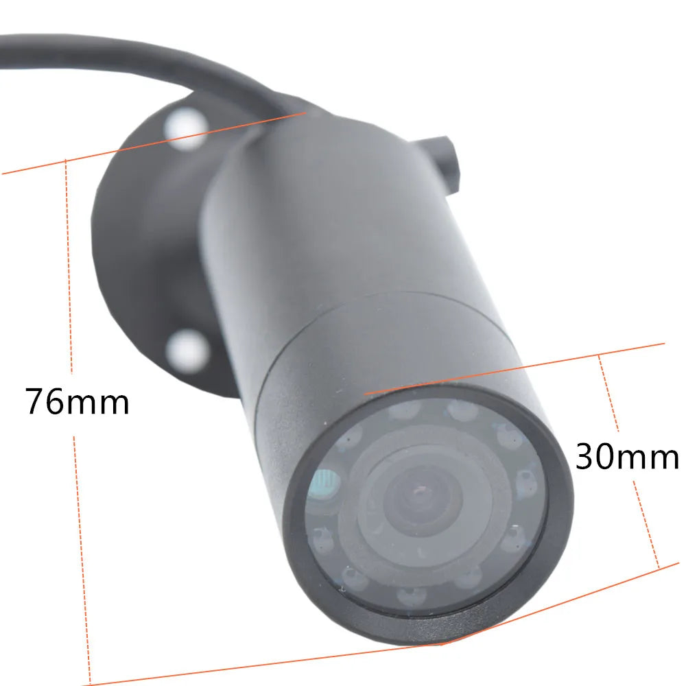 1080P POE Mini-Bullet-Kamera mit unsichtbarer IR-Nachtsicht