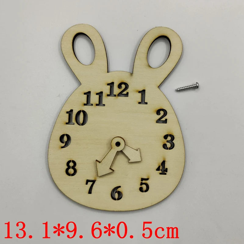 Busy Board Clothes Animal DIY Wooden Accessories Early Learning Toys Busy Board Matching Board Handmade Puzzle Educational Toys