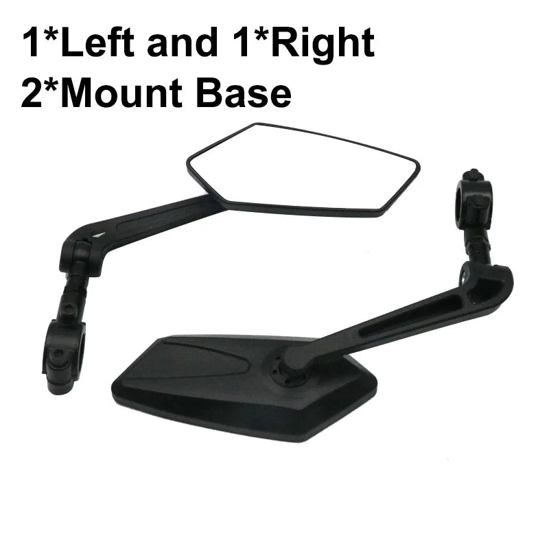 RR7679 Adjustable Bicycle Mirror, 22–25 mm Bar, Left/Right/Pair