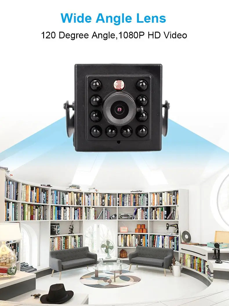 8MP Innen-IP-Kamera mit 940nm Nachtsicht und POE