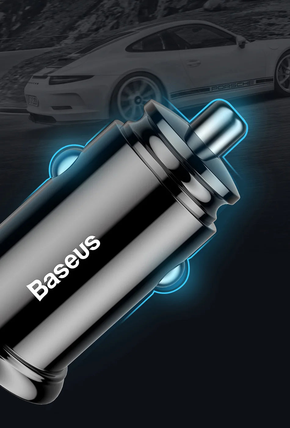 USB Car Charger - USB-A and USB-C Options