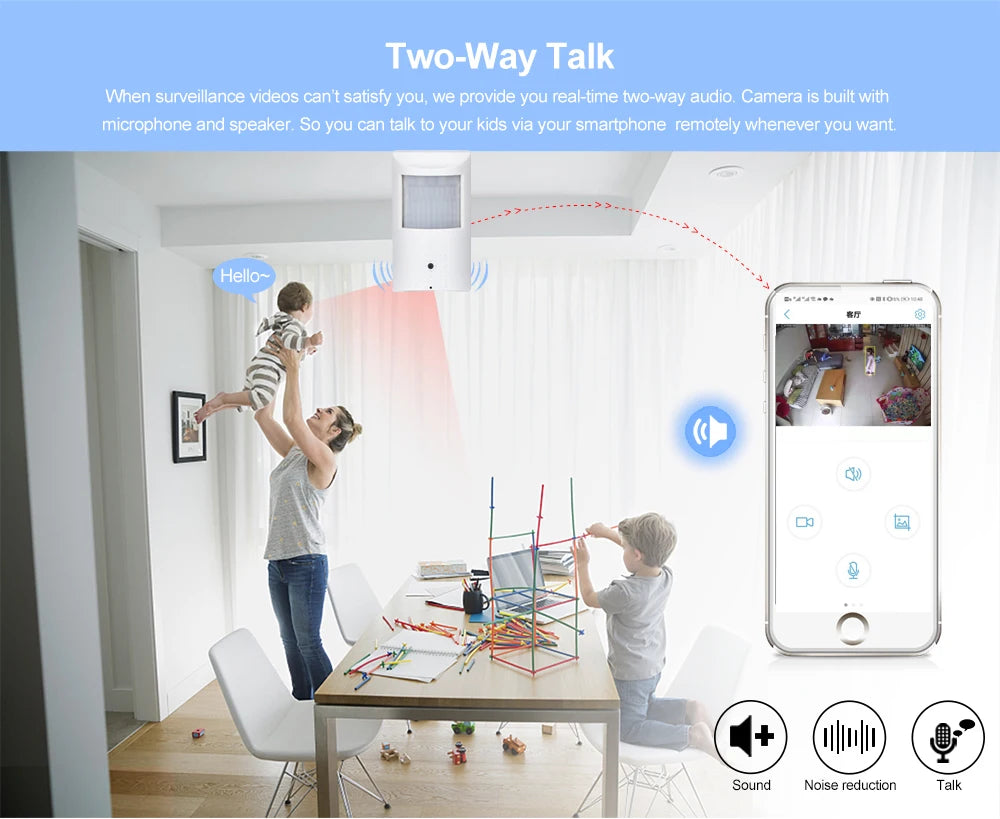 Mini 4G Hidden Camera HD 1080p WiFi Network Storage