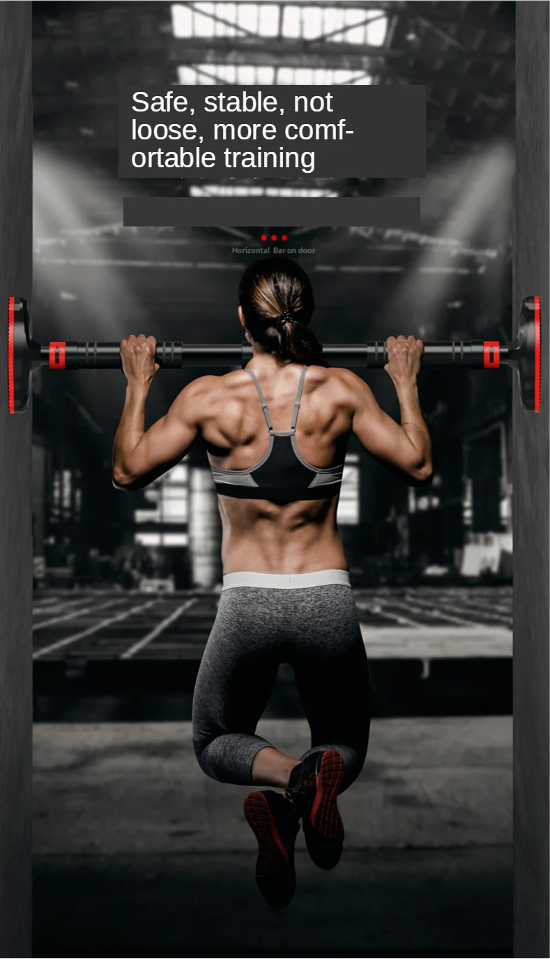 Large Adjustable Door Horizontal Bar for Home Training