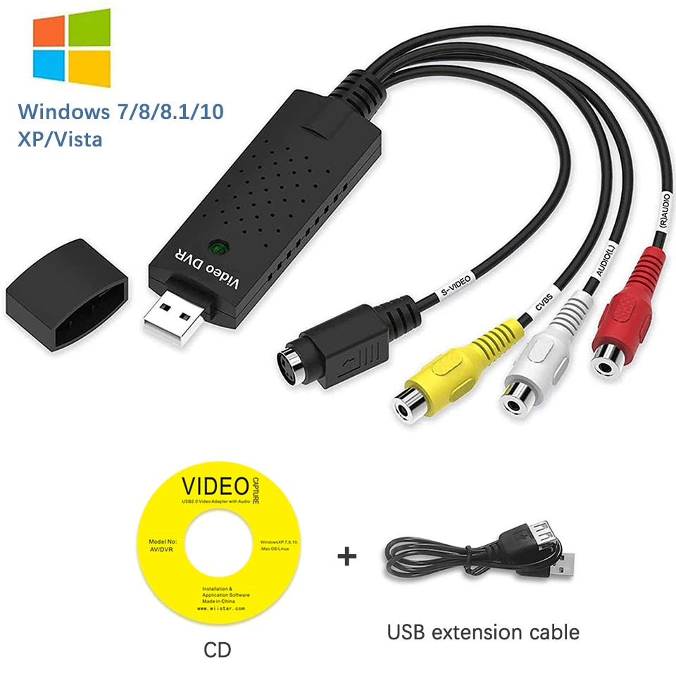 RCA/S-Video USB Video Capture Adapter