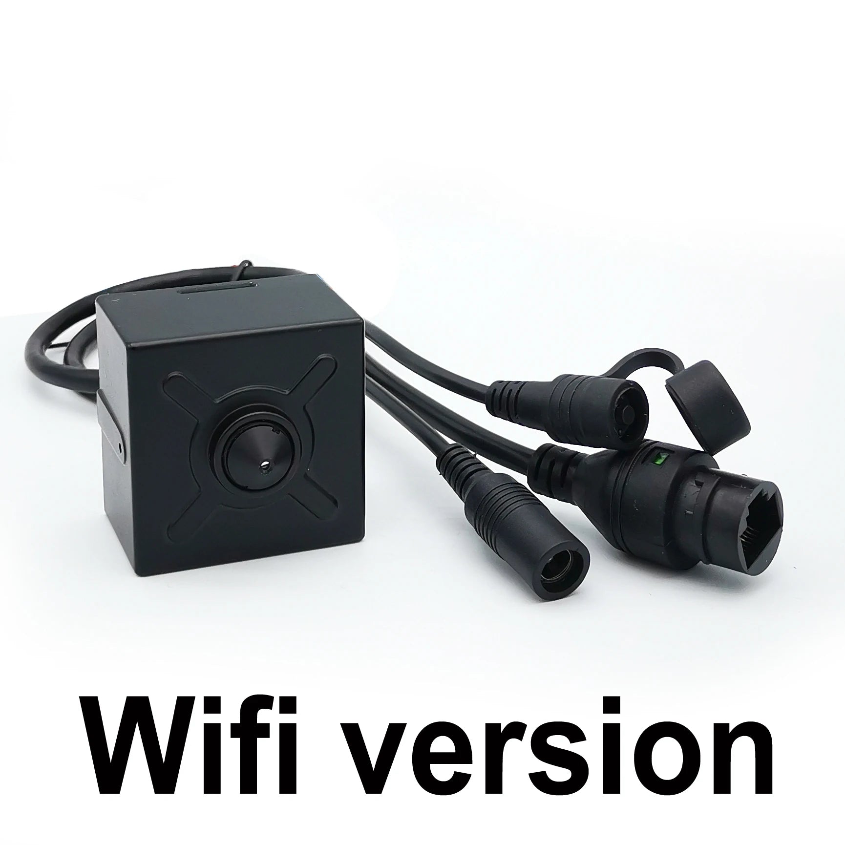 4K 8MP Wifi PoE StarlightIMX415 Pin Hole Cube Square Mini IP Camera Korean Lens for Indoor Covert Forensics Industry Use