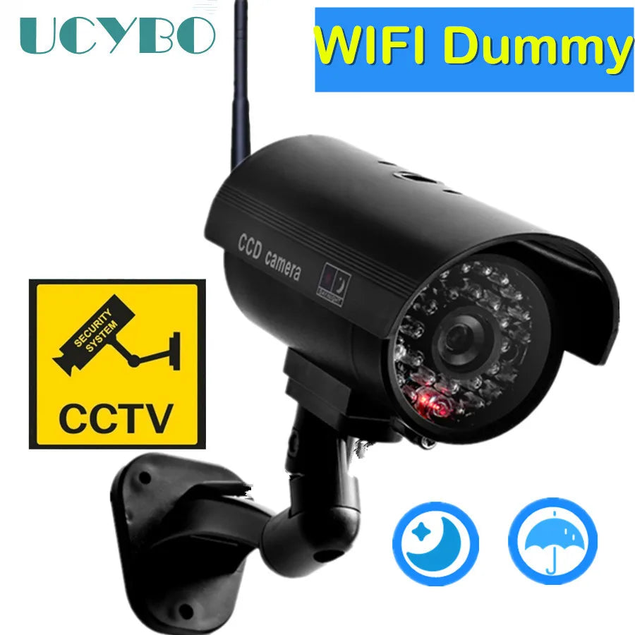 Dummy CCTV Camera with Flashing LED
