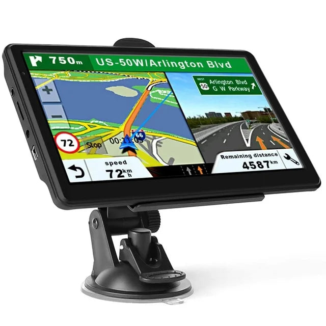 Navigație GPS pentru mașină/cutie 7.0" ecran tactil FM+8GB hartă în Europa, Australia, America, Inclusă gratuit