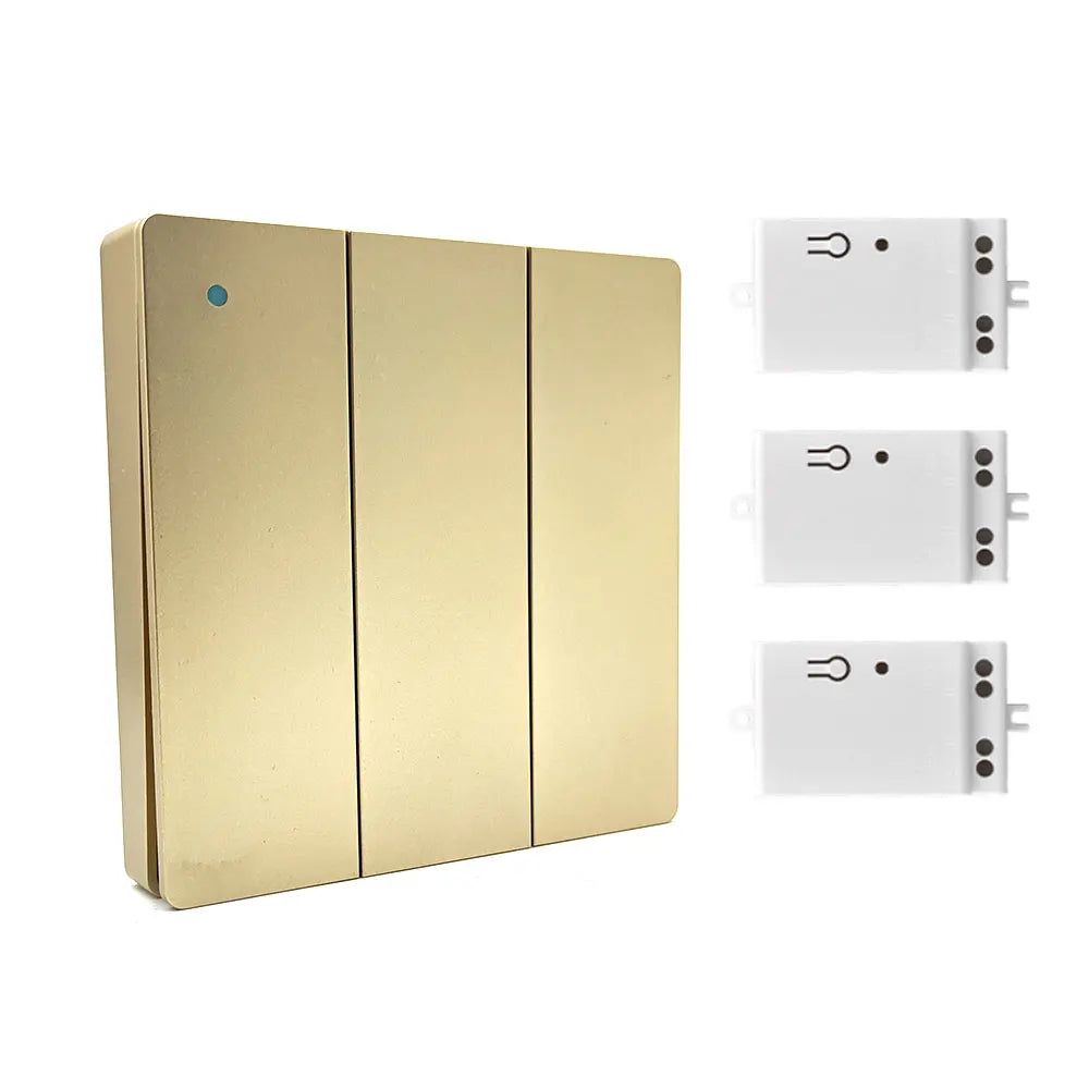 Self-Powered Kinetic Wall Switch, IP54, 95-260 V Receiver