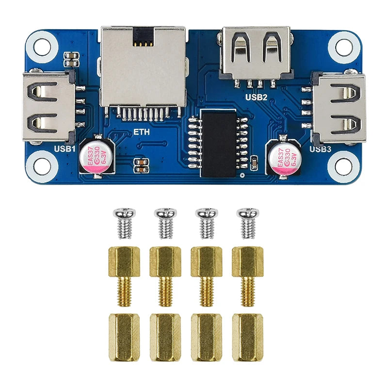 Raspberry Pi Zero Ethernetni in USB-razdelilni HAT
