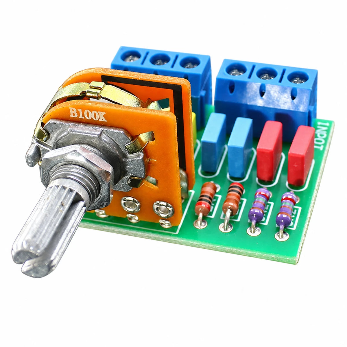Potentiomètre audio passif de 100 kΩ, huit broches