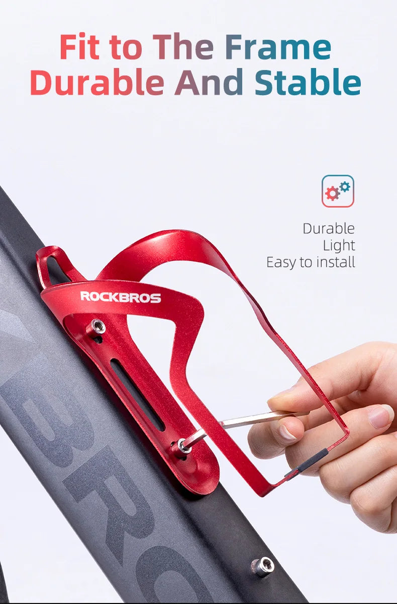 Portaborraccia per bici in alluminio ultraleggero da 32g