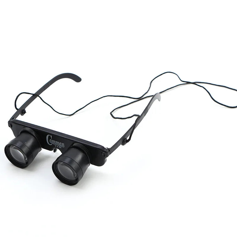 Hands-Free Binocular Glasses with Individual Focus