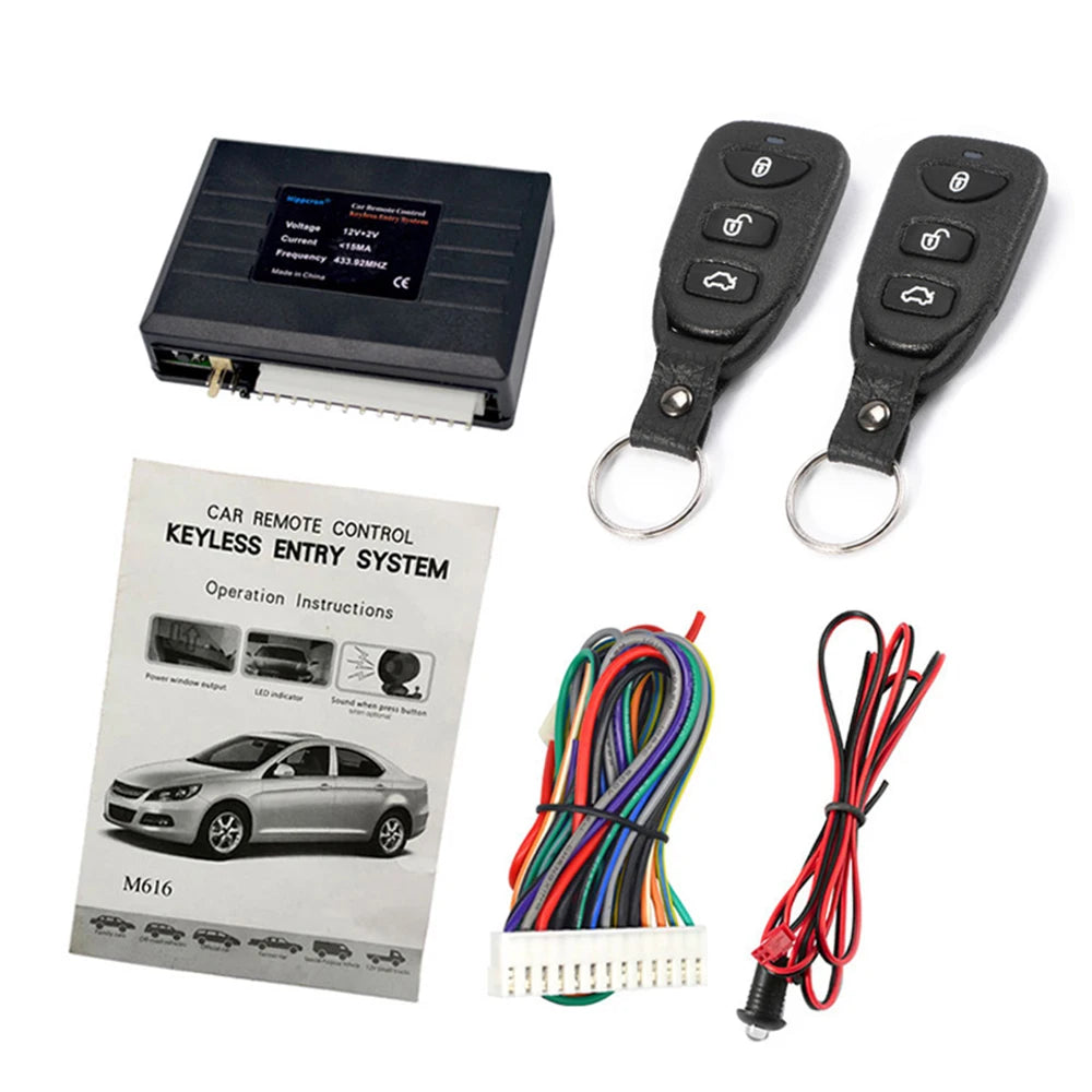 Universal Car Alarm Systems Auto Remote Central Kit Door Lock Keyless APP With Remote Contr Entry System Central Locking