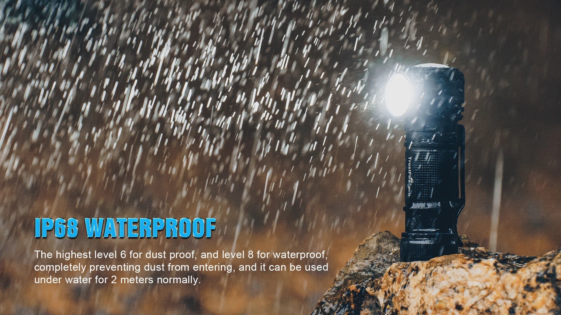 Trustfire Mc18 Headlamp Led Xp-Lhi 18650 Magnetic 2a Usb Rechargeable Head Lamp 1200lm Flashlight Headlight Magnet Tail Cap