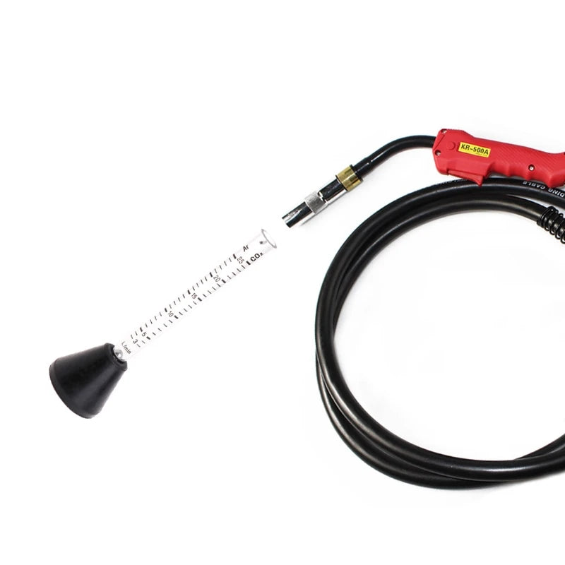 MIG- en TIG- laskoppel gasstroom tester