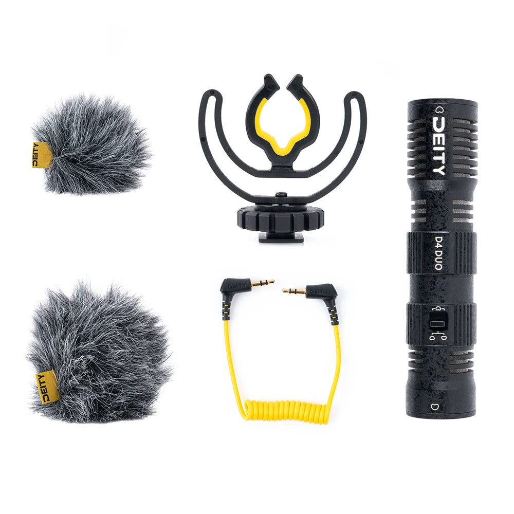 D4 Duo Dual-Capsule Camera Microphone