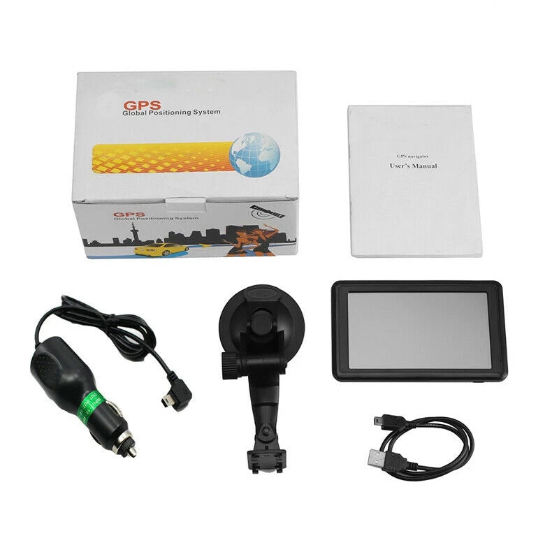 Navigație GPS pentru mașină/cutie 7.0" ecran tactil FM+8GB hartă în Europa, Australia, America, Inclusă gratuit
