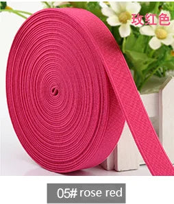 15/20/25mm Elastisches Band Hoch-elastisches Gummiband Elastische Schnur DIY Spitzenkanten Näherei Taille Gürtel Bekleidungszubehör