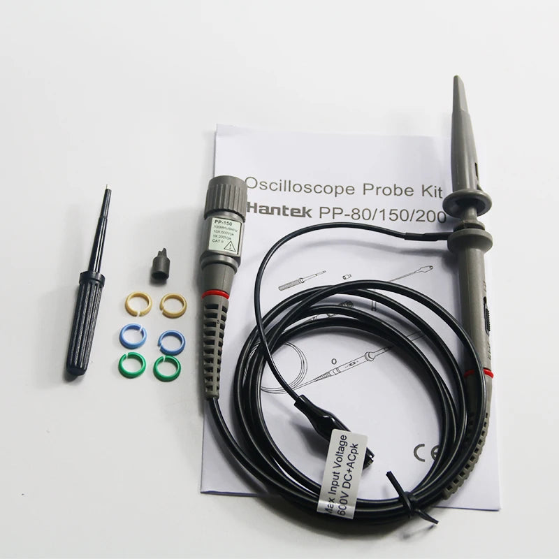 Sonda de osciloscopio Hantek serie PP, 60–250 MHz