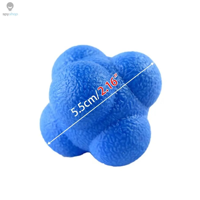 Hexagon Reaction Ball Agility Training Ball for Basketball Football Kids Adult Coordination Reflex Sports Fitness Training Ball