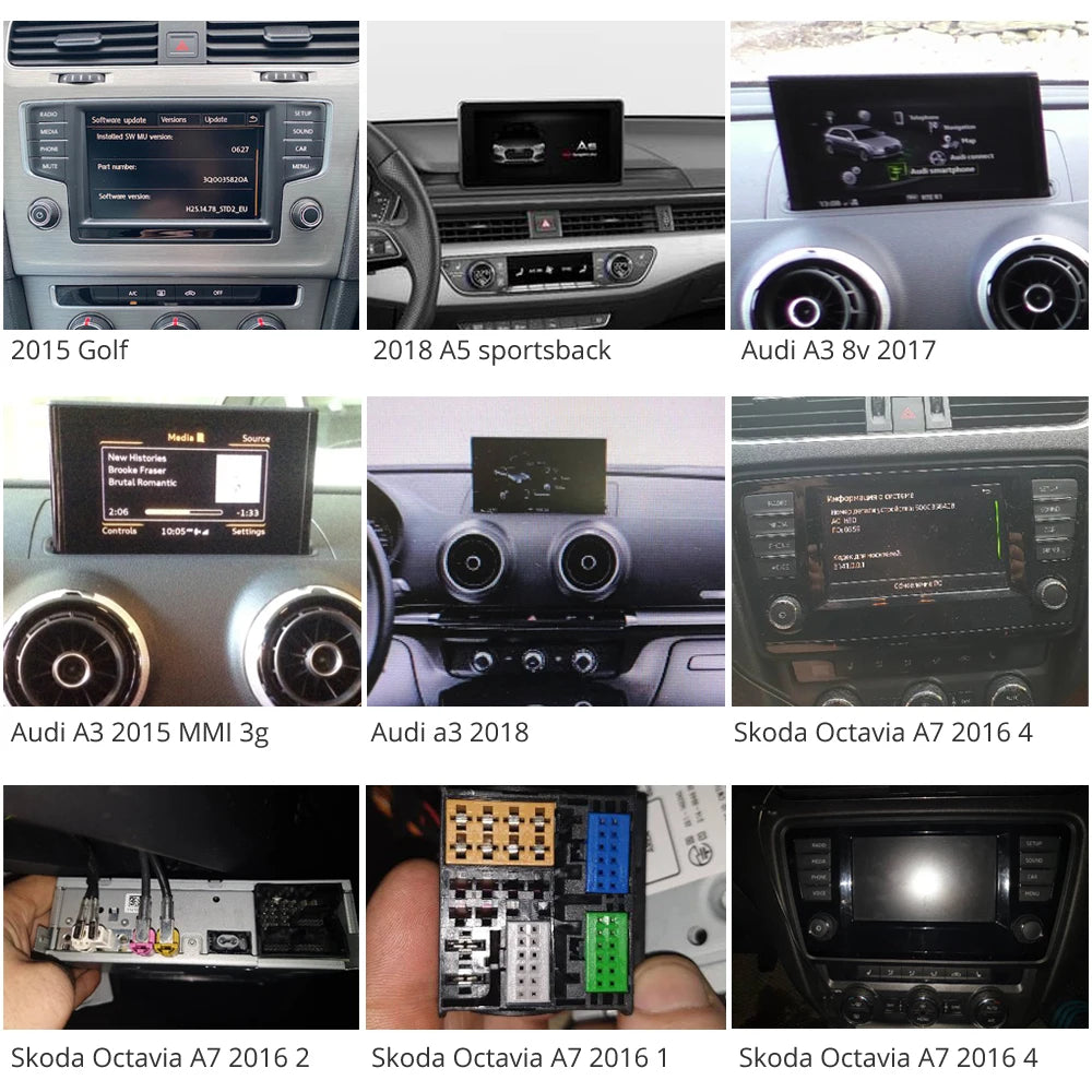 Dynamic Trajectory Reverse Camera for MQB Vehicles