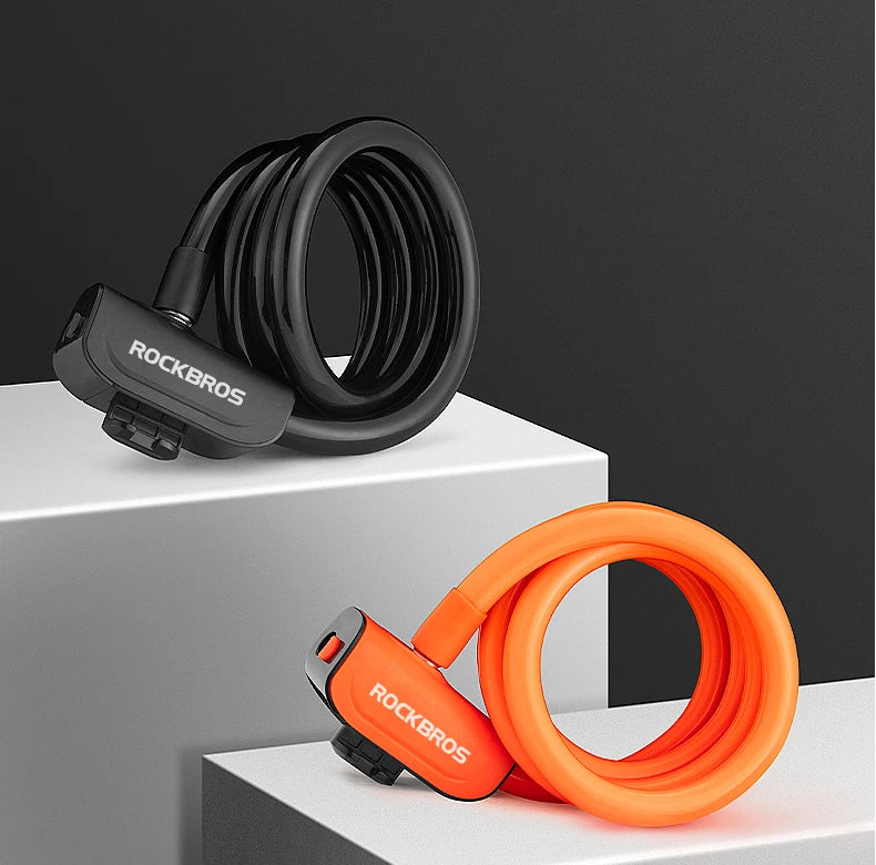 Steel Cable Bike Lock with Keyless Quick Lock