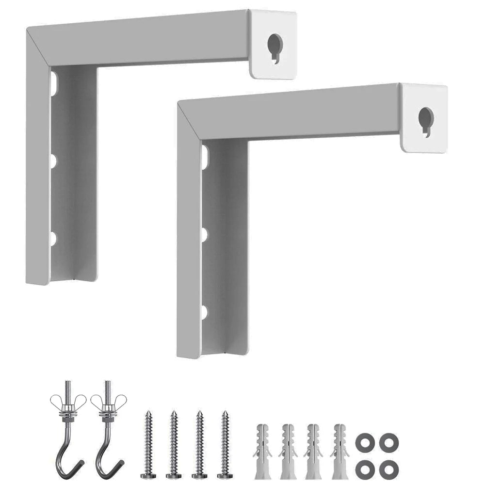 Kit de soporte de pared ajustable para pantalla de proyector