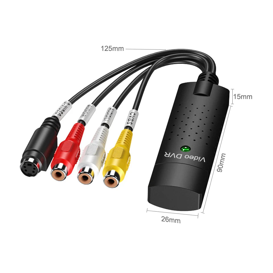 RCA/S-Video USB Video Capture Adapter