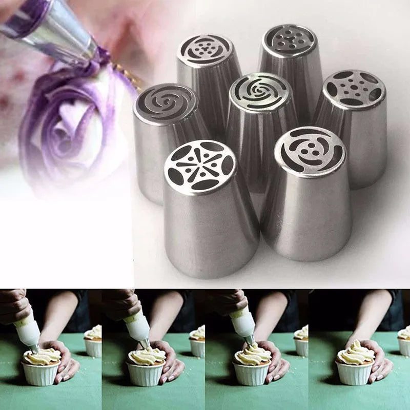 Cake Decorating Turntable Kit and Spatula Options