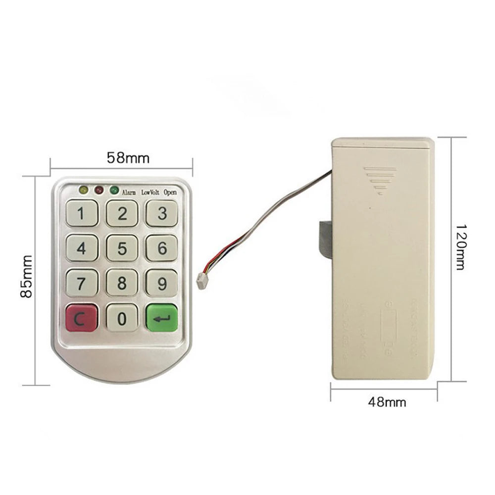 D20 Electronic Keypad Cabinet Lock