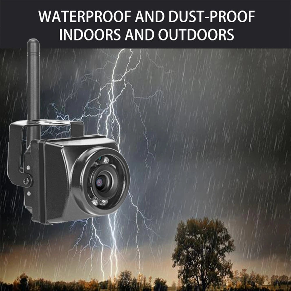 Bird Box Camera Kit with Audio, Night Vision, Waterproof Outdoor IP Camera